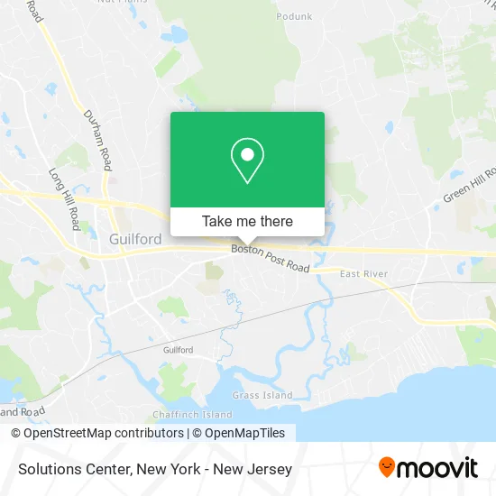 Solutions Center map