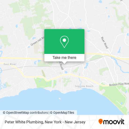 Mapa de Peter White Plumbing