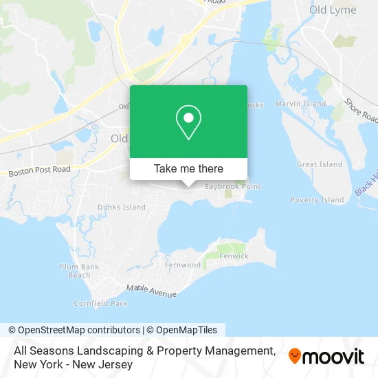 Mapa de All Seasons Landscaping & Property Management