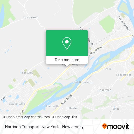 Mapa de Harrison Transport