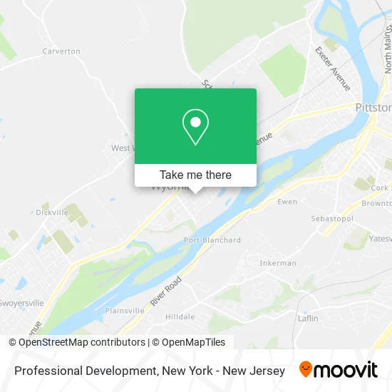 Professional Development map