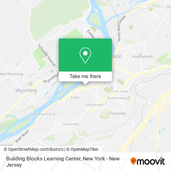 Building Blocks Learning Center map
