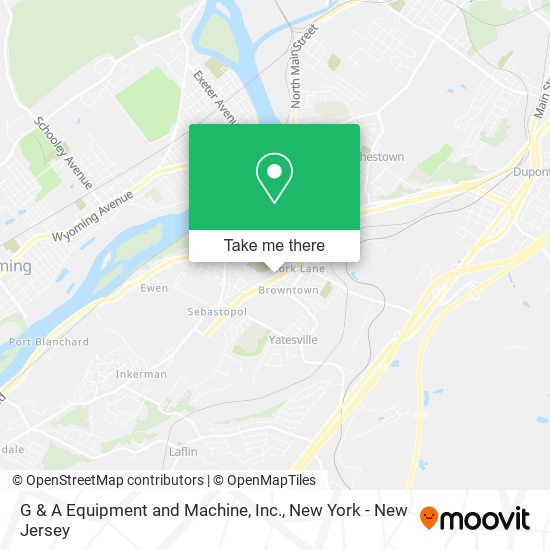 G & A Equipment and Machine, Inc. map