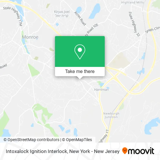 Intoxalock Ignition Interlock map