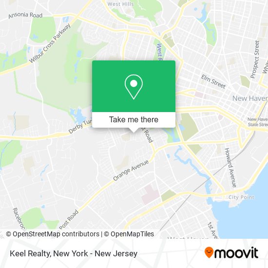 Keel Realty map