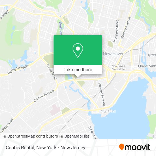 Mapa de Centi's Rental