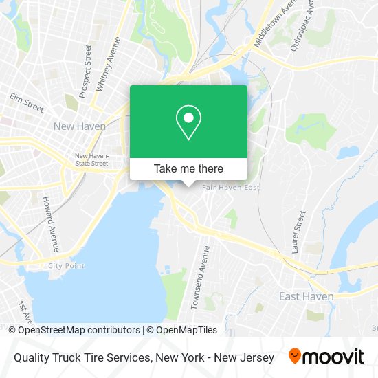 Quality Truck Tire Services map