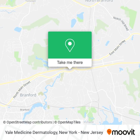 Yale Medicine Dermatology map