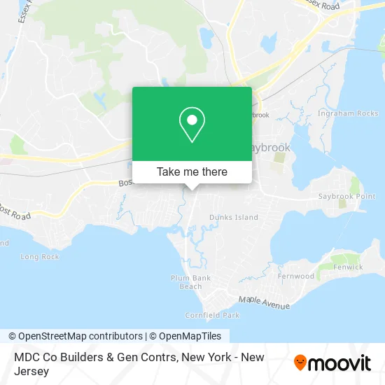 MDC Co Builders & Gen Contrs map