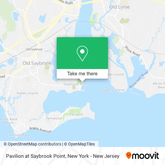 Pavilion at Saybrook Point map