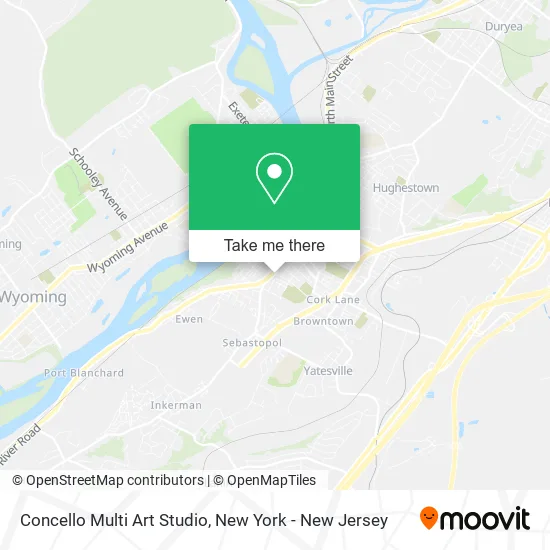 Concello Multi Art Studio map