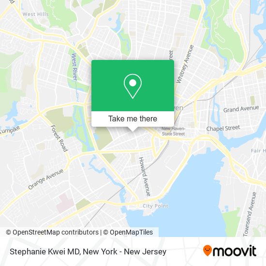 Mapa de Stephanie Kwei MD