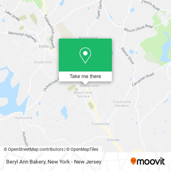 Mapa de Beryl Ann Bakery