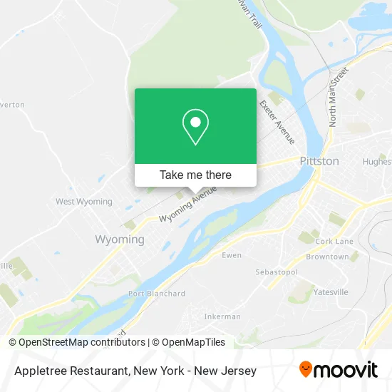 Appletree Restaurant map