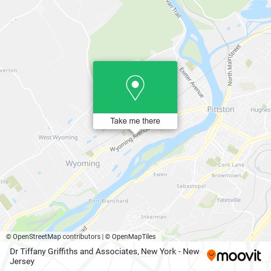 Dr Tiffany Griffiths and Associates map