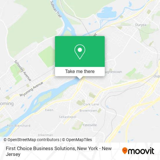 First Choice Business Solutions map