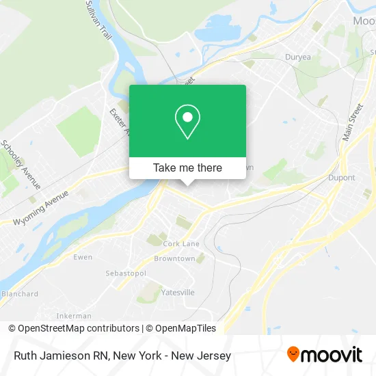 Ruth Jamieson RN map