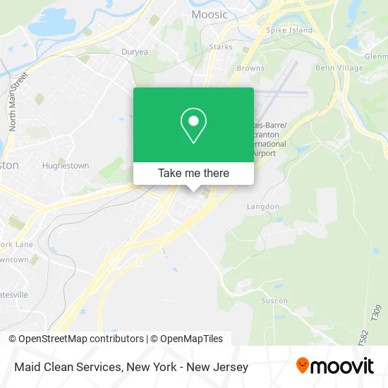 Maid Clean Services map