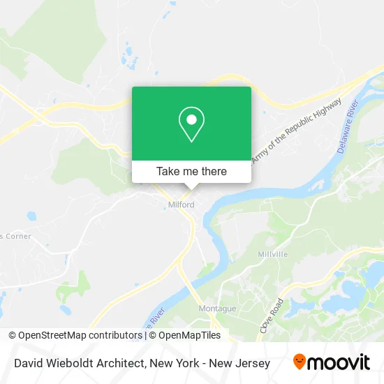 Mapa de David Wieboldt Architect