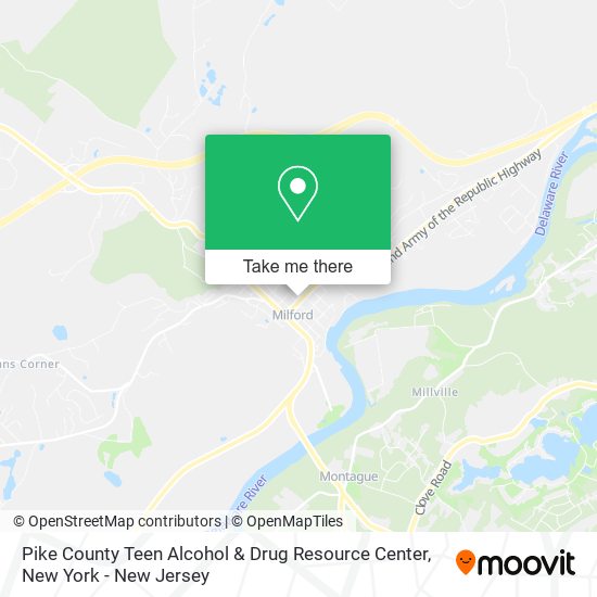 Mapa de Pike County Teen Alcohol & Drug Resource Center