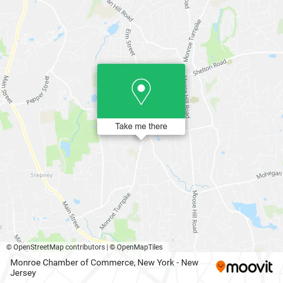 Monroe Chamber of Commerce map