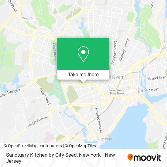 Mapa de Sanctuary Kitchen by City Seed