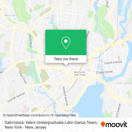 Sabrosura: Yale's Undergraduate Latin Dance Team map