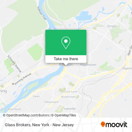 Glass Brokers map