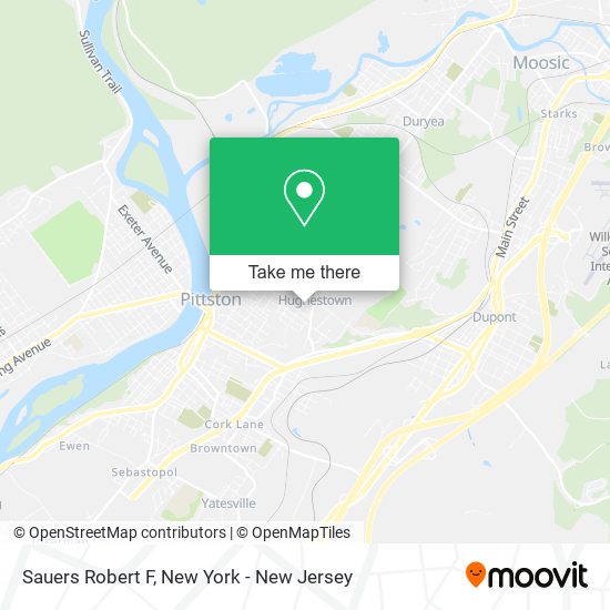 Mapa de Sauers Robert F