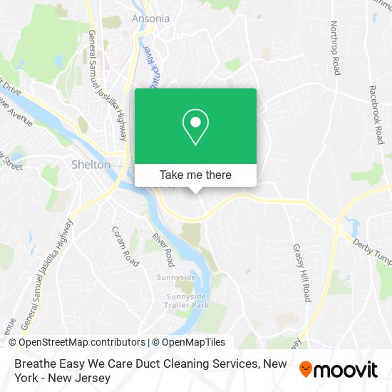 Mapa de Breathe Easy We Care Duct Cleaning Services