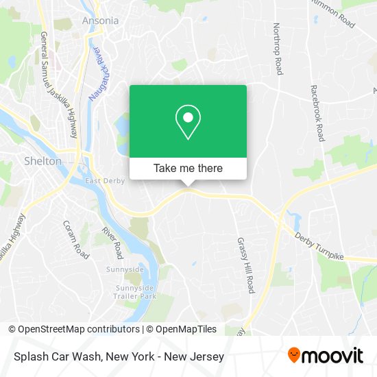 Splash Car Wash map