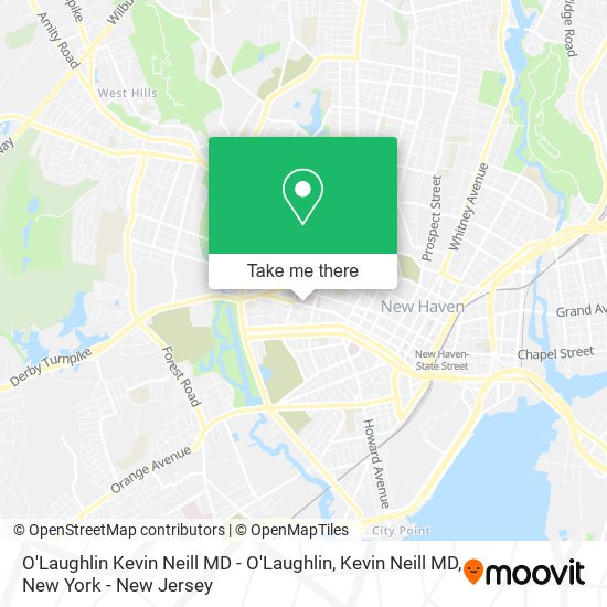 O'Laughlin Kevin Neill MD - O'Laughlin, Kevin Neill MD map