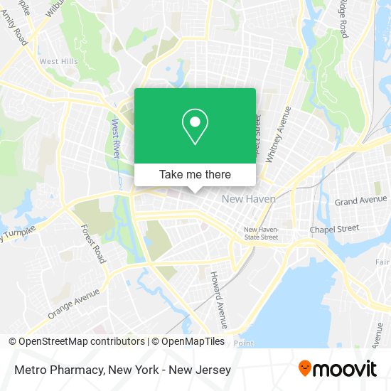 Metro Pharmacy map