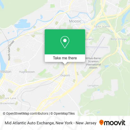 Mid Atlantic Auto Exchange map