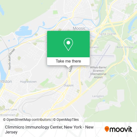 Climmicro Immunology Center map