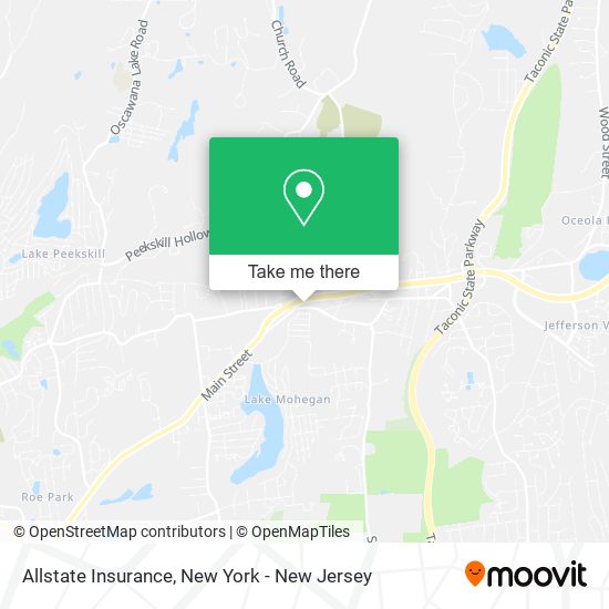 Allstate Insurance map