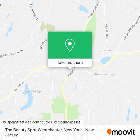 Mapa de The Beauty Spot Westchester