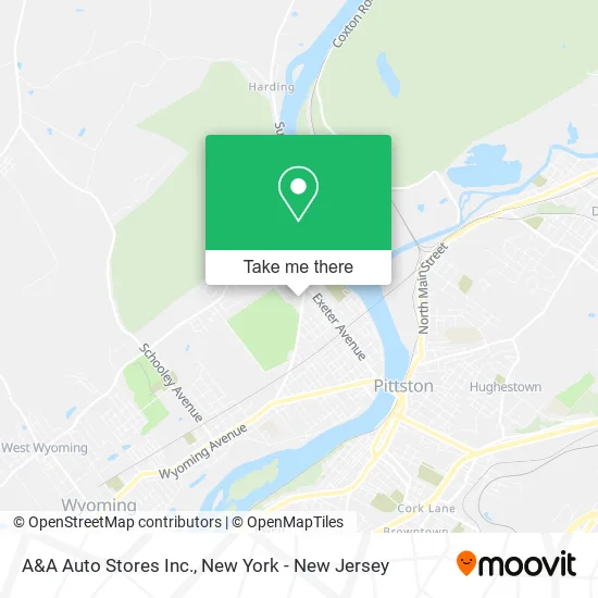 A&A Auto Stores Inc. map