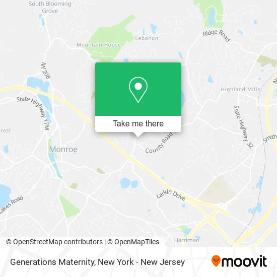 Generations Maternity map