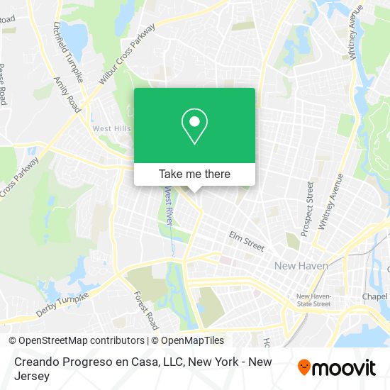 Mapa de Creando Progreso en Casa, LLC
