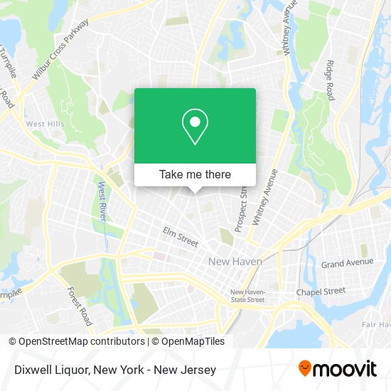 Dixwell Liquor map