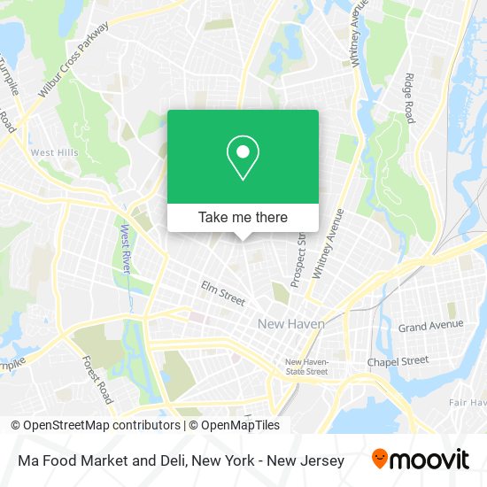 Ma Food Market and Deli map