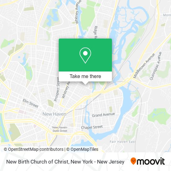 Mapa de New Birth Church of Christ