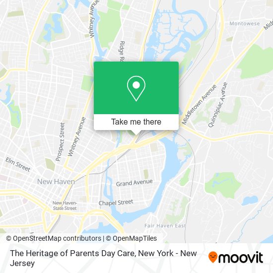 The Heritage of Parents Day Care map