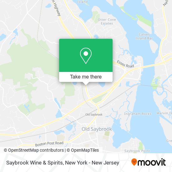 Saybrook Wine & Spirits map