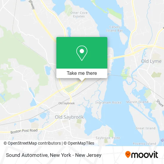 Sound Automotive map