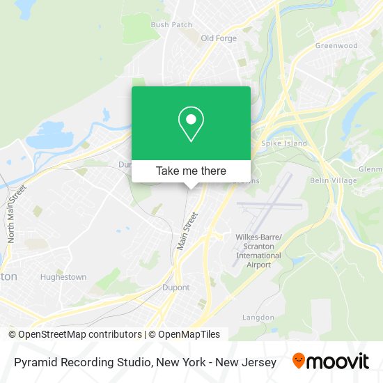 Pyramid Recording Studio map