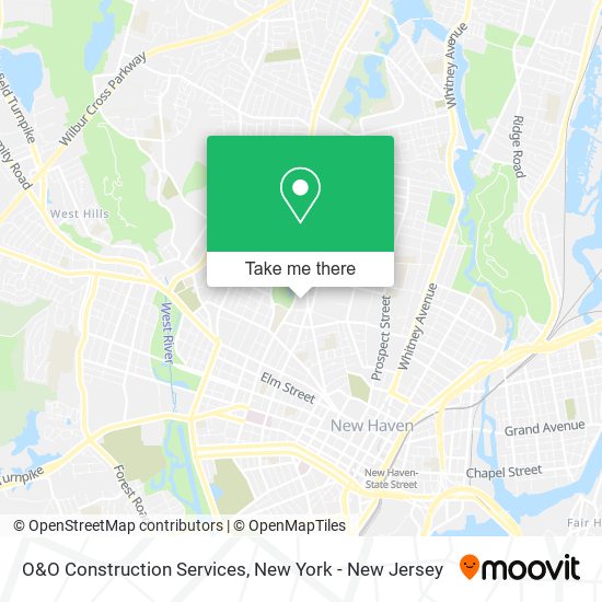 Mapa de O&O Construction Services