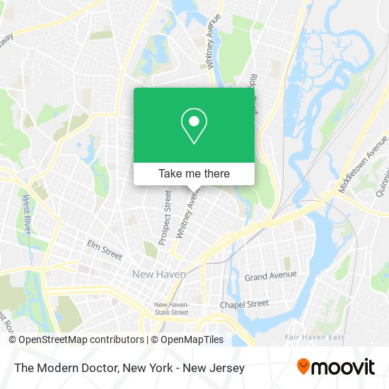 The Modern Doctor map