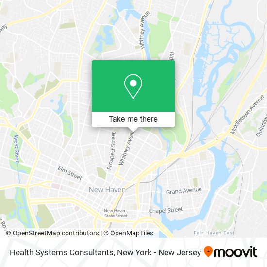 Health Systems Consultants map